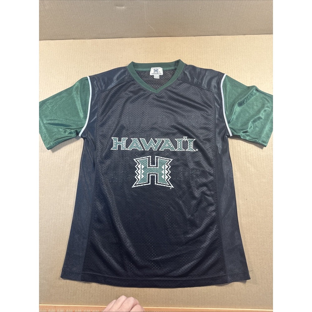 Hawaii Rainbow Warrior Football mesh Youth XL jersey